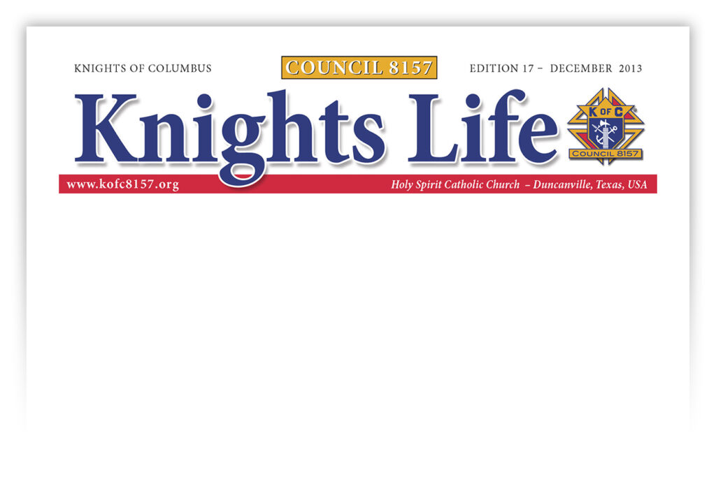 knights life masthead newsletter